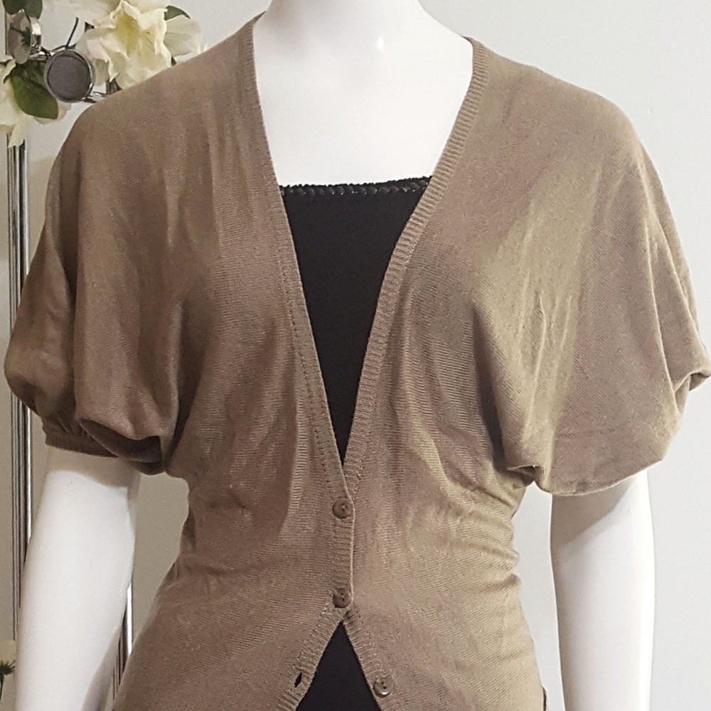 🔖Costa Blanca🔥SALE⚡Long Puff Short Sleeves Cardigan